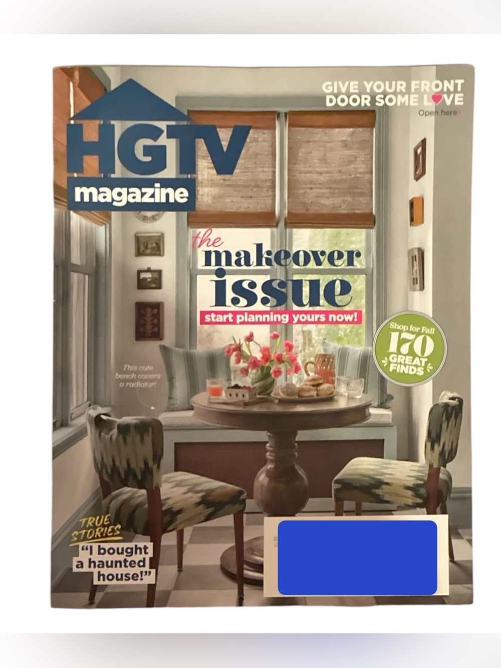 HGTV Magazine September October 2026 Makeover Issue 170 Great Fall Finds Door